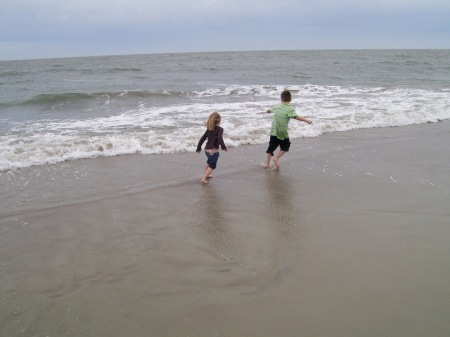 Joey n Jaye  Tybee Island beach