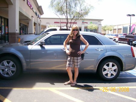 Me and my car August 2008