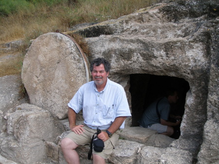an ancient tomb in Israel