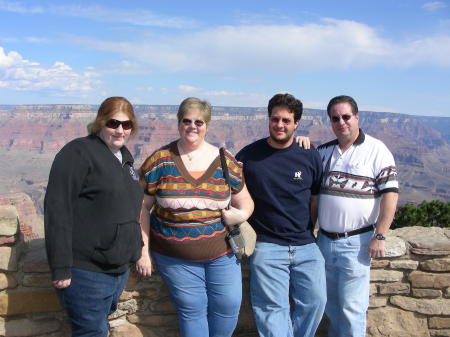 Grand Canyon 2008 - Kate, Deb, Matt & Bill