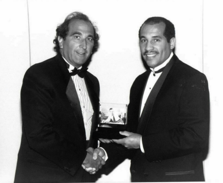 Receiving a National Edward R. Murrow Award