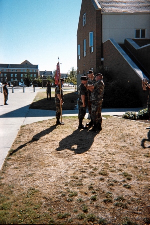 My promotion to sergeant in 2003