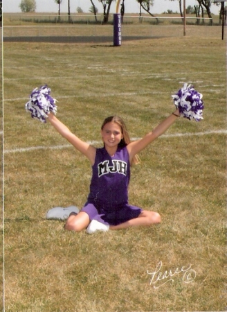 Shayla's cheerleading picture