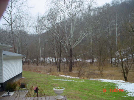 my back yard in WV