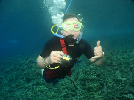 David Snuba Diving in Hawaii