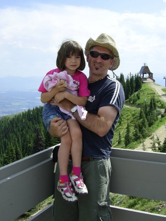 Dan and Alex at Glacier National Park