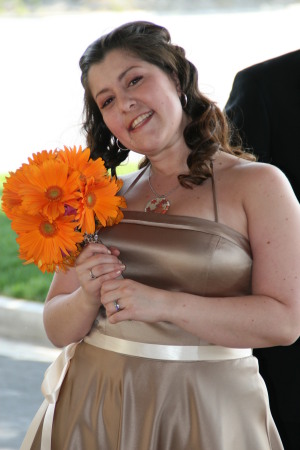 Cecylia at Steph'ss wedding Apr 2008