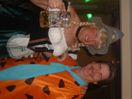 Holloween '07 - Fred With Inga from Sweeden
