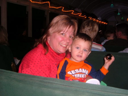 Dec 2006 - Polar Express w/grandson Mathew