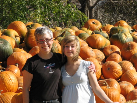 October and the Pumpkin Patch