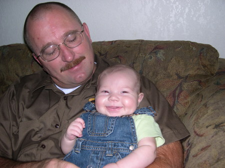 Jakob and G-pa Fish