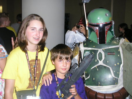 Maggie & Kenny with Fet at GenCon 2008