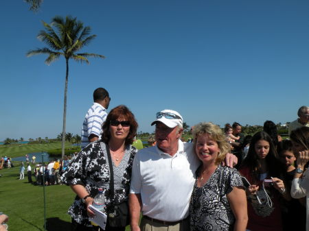 James Caan, me and Debbie in Bahamas