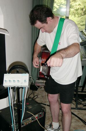 A recording session a while back