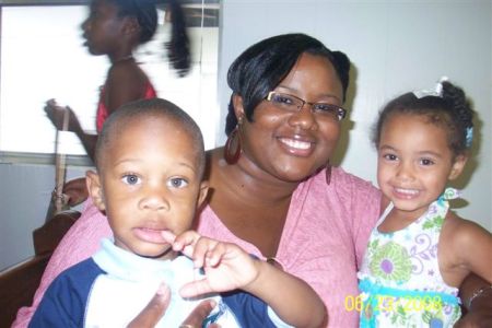 Crys, my nephew J'lynn & neice Kailynn