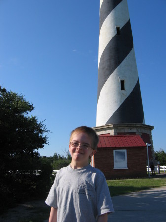1st time climbing Hatteras Lighthouse (Aug 08)