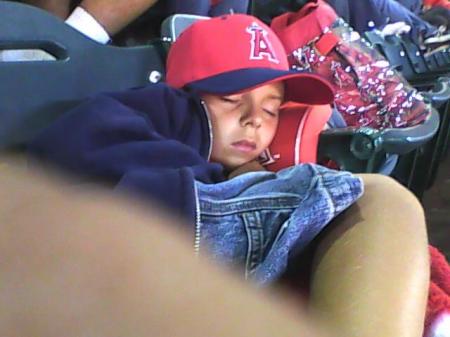 Tyler at Angels Game