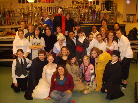 TVHS Drama Club Cast of Music and The Bard