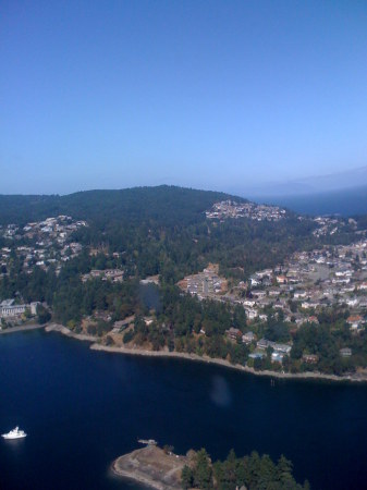 Aerial View of Departure Bay
