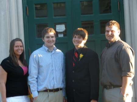 Phillip 8th grade graduation