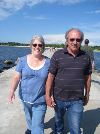 At Lake Michigan