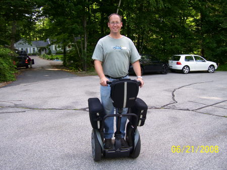 Me on a Segway...it was weird but really cool.