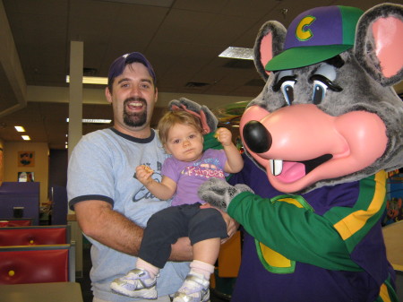 First visit to Chuck E. Cheese