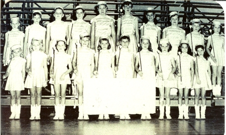 Twirlettes Baton Twirling Group, 1959-1961?