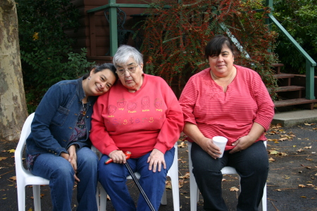 Me, my Mom, and my sister Elaine