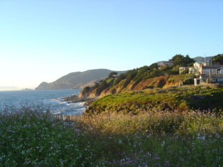 Half Moon Bay on a SUNNY day!