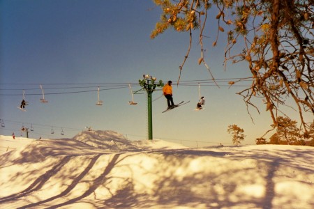 Flying at Pine Knob