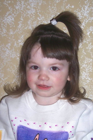 My daughter Ciara (age 2)