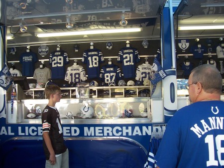 Shopping for Colts stuff