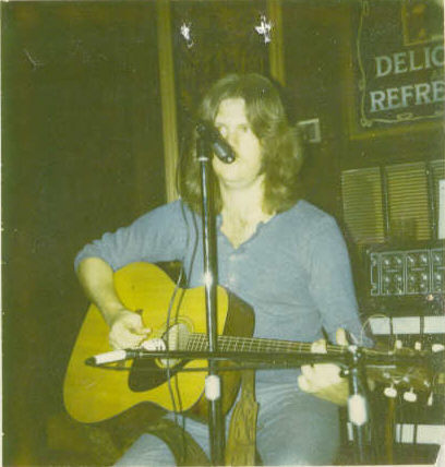 Playing in Club in Austin 1972