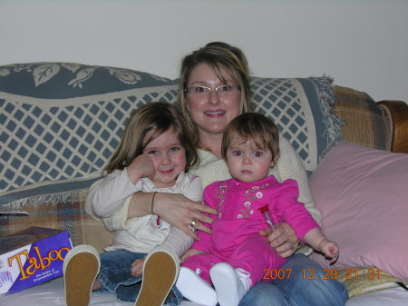 Brandi (sis) and her girls--Isabella and Emma