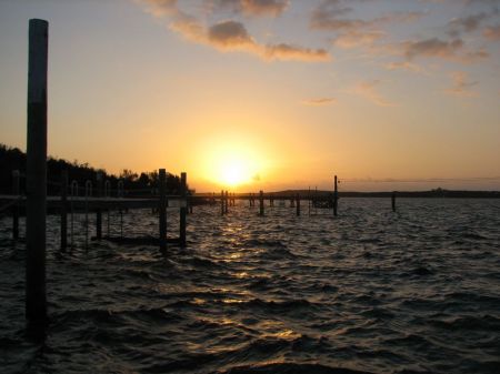 Sunrise in the Bahamas