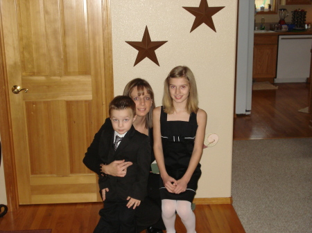Me and my kids at my home 2007