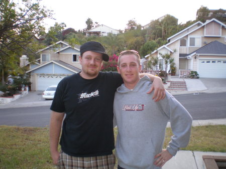 My sons John 22 yrs and Glenn 20 yrs.