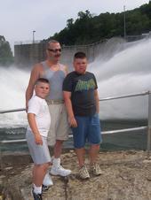 Me and my two boys. 2007