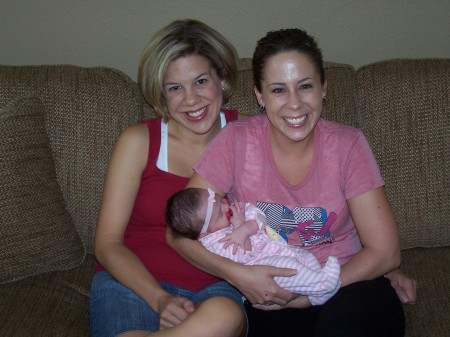 Brigid, Madelyn and Aunt Krista