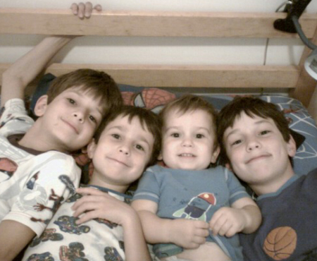 The boys about 2006.