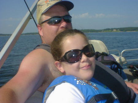 Lauren and I at the lake