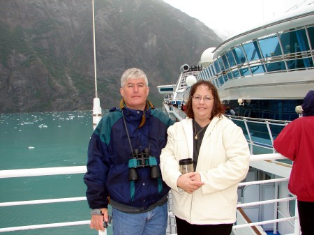 Hank & I in Tracy Arm Fjord