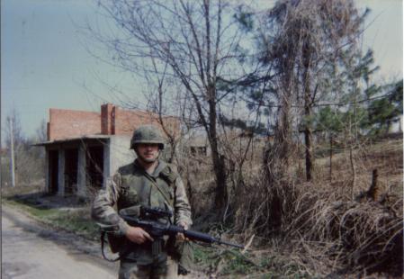 Dismounted Patrol Bosnia 1996