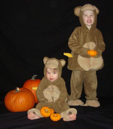 My Monkey Grandsons Halloween 2008
