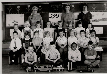 Mary W. French, Mrs. Hood's Kindergarten Class,