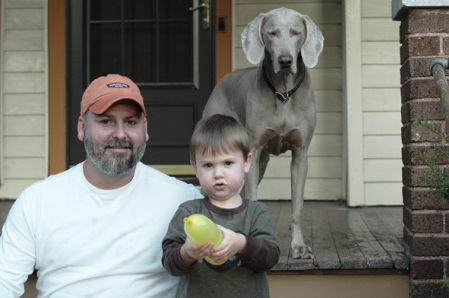 Me, Ford, Husker.