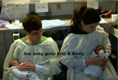 Me and Ben in the NICU