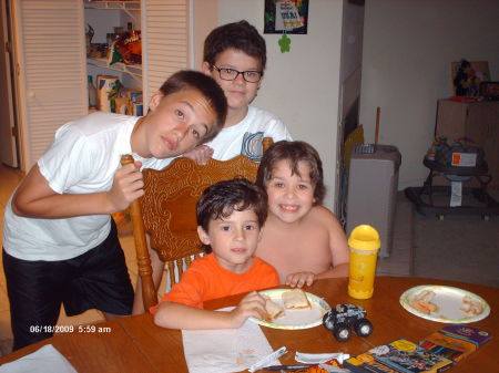 my four grandsons