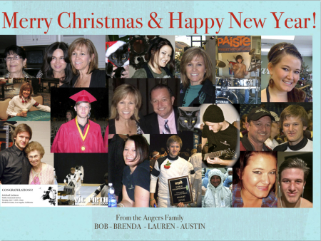 Christmas Card Collage 2009